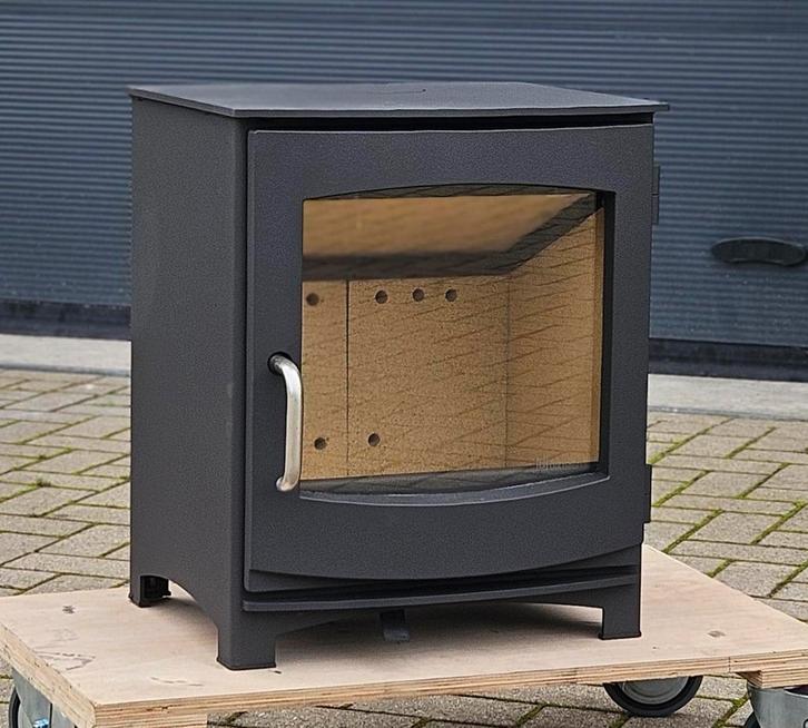 Houtkachel Dik Geurts Ivar 5, Huis en Inrichting, Kachels, Zo goed als nieuw, Vrijstaand, Houtkachel, Hout, Ophalen of Verzenden