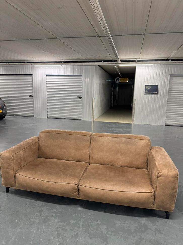 Luxe Nederlandse designbank – 3-zits - zit hemels zacht, Huis en Inrichting, Banken | Bankstellen, Zo goed als nieuw, 200 tot 250 cm