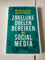 Wilco Verdoold - Zakelijke doelen bereiken met social media, Wilco Verdoold; Marco Frijlink, Ophalen of Verzenden, Zo goed als nieuw