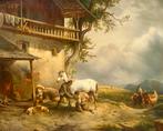 “Paard laten beslaan bij de smidse” Robert Eberle(1815–1862), Ophalen