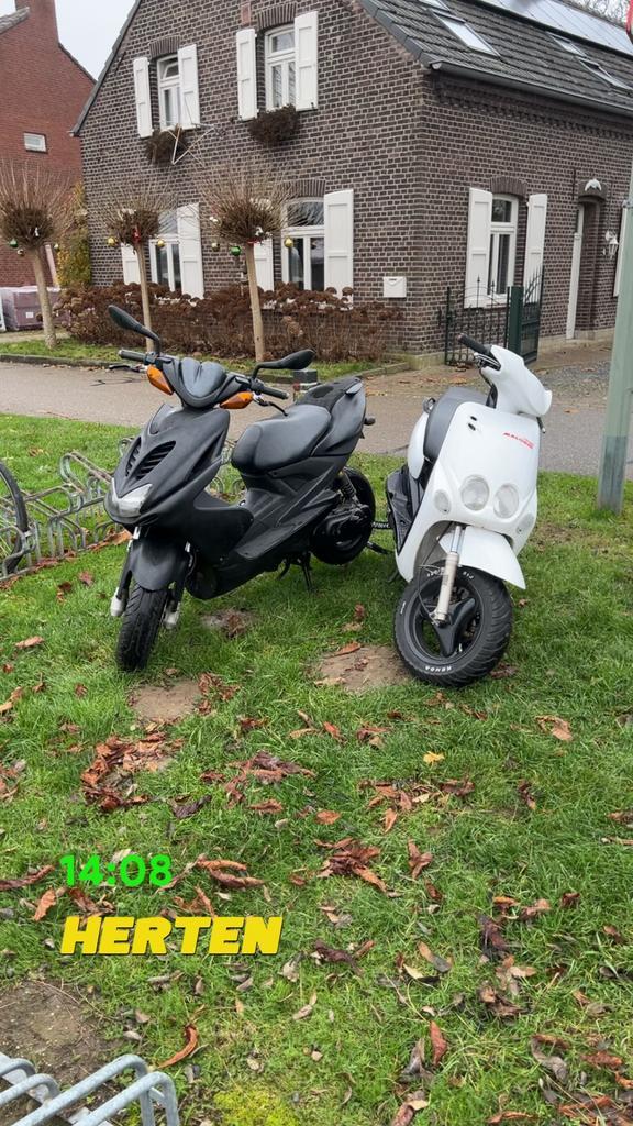 Yamaha aerox- te ruil tegen schakel, Fietsen en Brommers, Scooters | Yamaha, Zo goed als nieuw, Aerox, Tweetakt, Ophalen