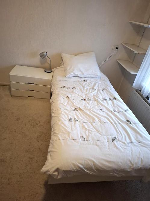 Eenpersoonsbed kinderbed logeerbed, Huis en Inrichting, Slaapkamer | Bedden, Gebruikt, Eenpersoons, Overige maten, 190 cm of minder