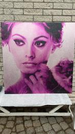 Schilderij Sophia Loren, Antiek en Kunst, Kunst | Schilderijen | Modern, Ophalen