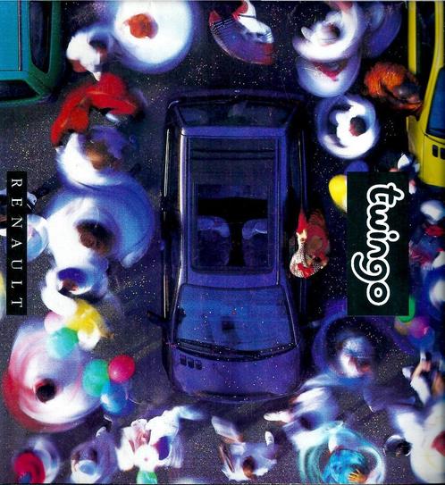 Folder Renault Twingo Juni 1995, Boeken, Auto's | Folders en Tijdschriften, Gelezen, Renault, Ophalen of Verzenden