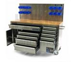RVS gereedschapswagen / werkbank 186cm GRATIS VERZENDING, ., Nieuw, Ophalen of Verzenden, .