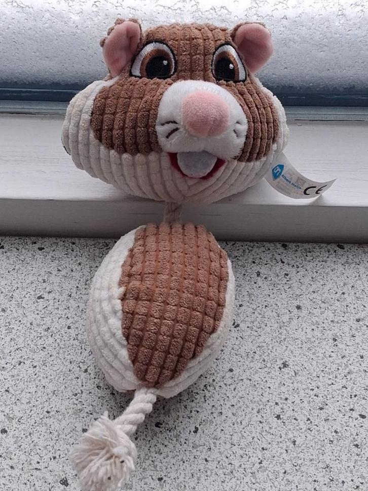 Hamster van AH Albert Heijn dierendag actie met rinkeltje, Kinderen en Baby's, Speelgoed | Knuffels en Pluche, Zo goed als nieuw