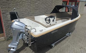 Waeghals 490 sloep vol opties en vaarklaar, Honda 15pk motor beschikbaar voor biedingen