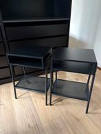 Ikea Setskog Nachtkastjes 2 stuks, Ophalen, Minder dan 45 cm, Metaal of Aluminium, 55 tot 70 cm