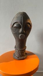 Oud houten Ekoi masker Ejagham stam, Ophalen of Verzenden