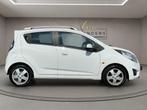 Chevrolet Spark 1.2 16V LT 2010 WIT | Airco | 5-deurs | Benz, Auto's, Voorwielaandrijving, Gebruikt, 4 cilinders, 82 pk