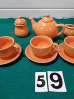 Mini servies zalm rose, Antiek en Kunst, Ophalen of Verzenden