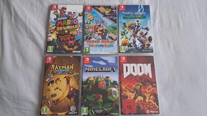 Verschillende Nintendo Switch spellen, Spelcomputers en Games, Games | Nintendo Switch, Zo goed als nieuw, 1 speler, Vanaf 3 jaar