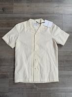 Edmmond Studios Heren shirt korte mouw creme Large Nieuw, Ophalen of Verzenden, Nieuw, Wit, Halswijdte 41/42 (L)