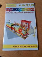 Mijn grote trein, bouwen knutselboek zonder lijm en schaar, Ophalen of Verzenden, Zo goed als nieuw, Overige onderwerpen