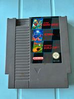 Super Mario Bros., Tetris en Nintendo World Cup (NES), Ophalen of Verzenden, Gebruikt