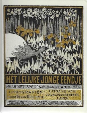 Het lelijke jonge eendje - lithografiën van Hoijtema, Ophalen of Verzenden, Zo goed als nieuw
