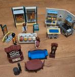 Playmobil woonkamer, keuken, slagerij, Ophalen of Verzenden
