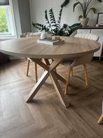 Ronde Kave Home Eettafel - 120cm, Huis en Inrichting, Tafels | Eettafels, 100 tot 150 cm, Rond, Ophalen of Verzenden, Zo goed als nieuw