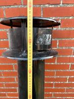 Kachelpijp, Doe-het-zelf en Verbouw, Buizen en Afvoer, Ophalen of Verzenden, Zo goed als nieuw, Rvs, Minder dan 2 meter