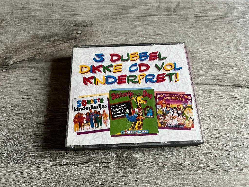 CD 3 dubbel dikke CD vol kinderpret, Cd's en Dvd's, Cd's | Verzamelalbums, Ophalen of Verzenden, Gebruikt, Kinderen en Jeugd