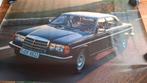 Mercedes 280e originele poster 155x107cm, Ophalen of Verzenden, A1 t/m A3