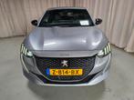 Zeer luxe Peugeot 208 GT-Line Automaat van 2020, Auto's, Zwart, Leder en Stof, Bedrijf, Parkeersensor