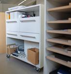 kassablokken eigen ontwerp (winkel) €100,-, Ophalen, Gebruikt, Kast