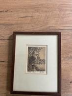 Piet de Vries Wikel, Antiek en Kunst, Kunst | Etsen en Gravures, Ophalen of Verzenden