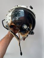 USAF P-4 vliegerhelm pilotenhelm compleet, Verzamelen, Luchtvaart en Vliegtuigspotten, Ophalen, Gebruikt, Overige typen