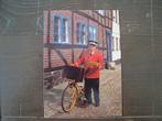 Deense postbode met fiets, Gelopen, Ophalen of Verzenden, 1980 tot heden