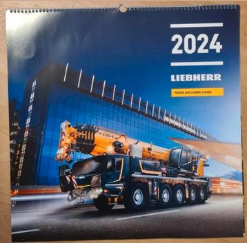 Liebherr Werk Ehingen 2024 kalender beschikbaar voor biedingen