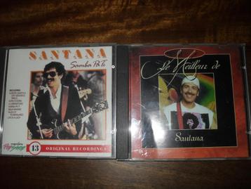 2 CD'S SANTANA. beschikbaar voor biedingen