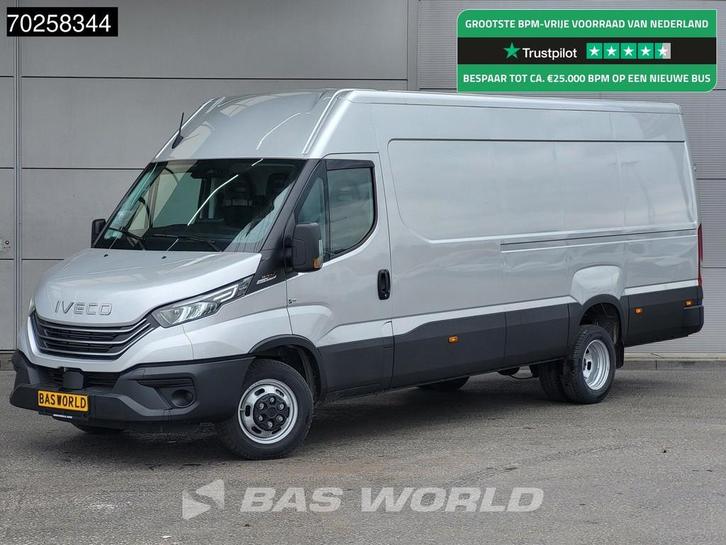 Iveco Daily 35C21 3.0L Automaat 210PK L3H2 2025-Model Dubbel, Auto's, Bestelauto's, Bedrijf, Te koop, Achteruitrijcamera, Centrale vergrendeling