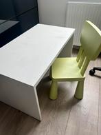 Tafel & Stoeltje, Kinderen en Baby's, Kinderkamer | Tafels en Stoelen, Ophalen, Gebruikt, Tafel(s) en Stoel(en)