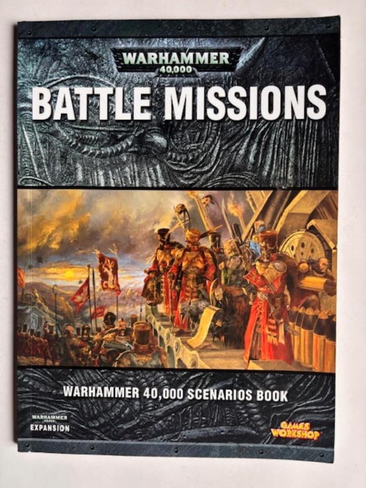 Warhammer 40K : Battle Missions, Hobby en Vrije tijd, Wargaming, Zo goed als nieuw, Warhammer, Boek of Catalogus, Ophalen of Verzenden