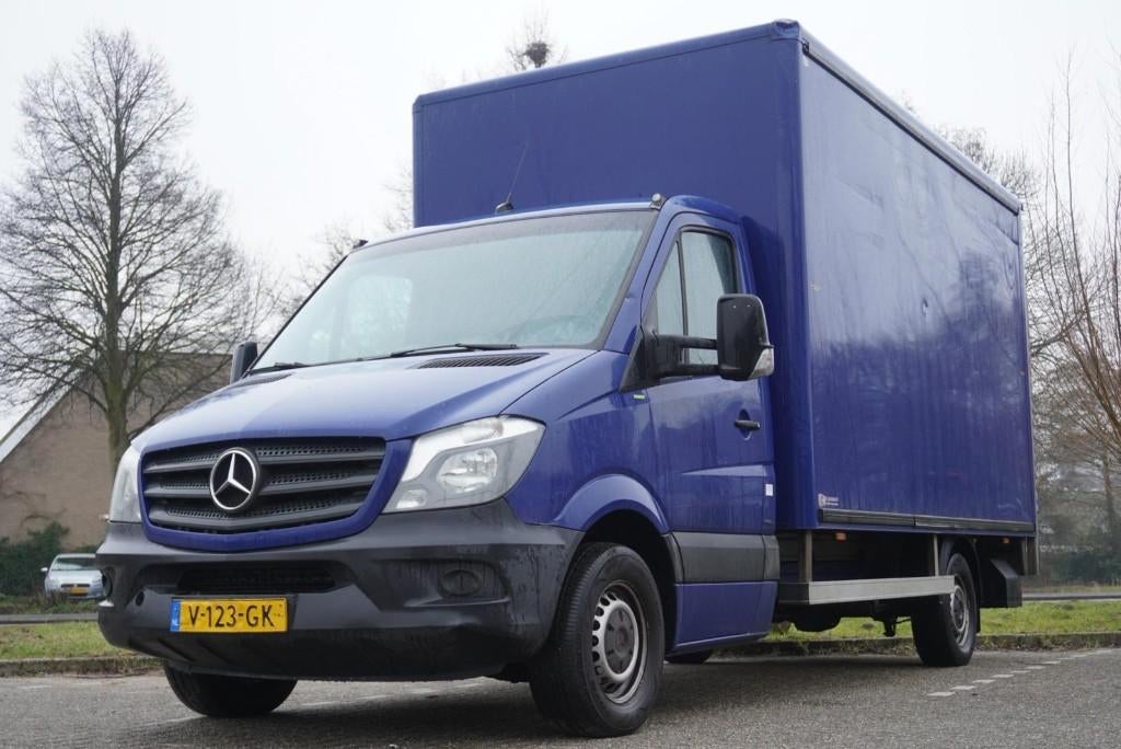 Mercedes-Benz Sprinter Bakwagen  V-123-GK  226.678 km, Automaat, Euro 6, Blauw, 163 pk