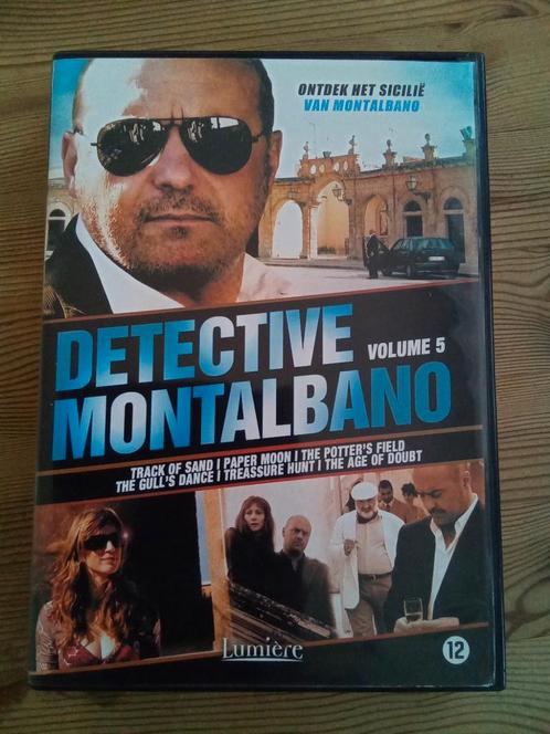 Detective Montalbano volume 5 Siciliaanse serie, Cd's en Dvd's, Dvd's | Tv en Series, Zo goed als nieuw, Komedie, Alle leeftijden