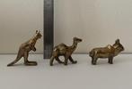 3 oude messing dierfiguurtjes, Antiek en Kunst, Verzenden