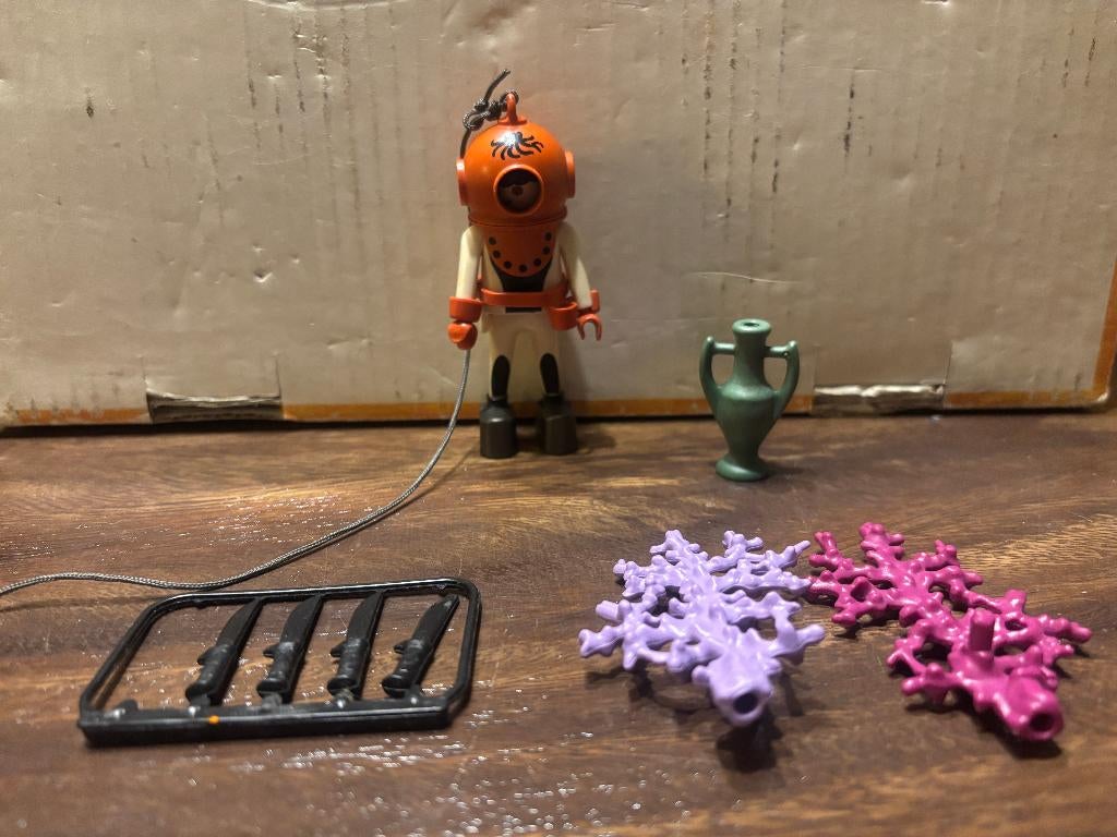 Playmobil - Vintage diepzeeduiker (3949), Ophalen of Verzenden, Gebruikt, Los playmobil