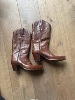 Tony Mora cowboylaarzen maat 37 bruin hoge hak, Hoge laarzen, Bruin, Ophalen of Verzenden, Zo goed als nieuw