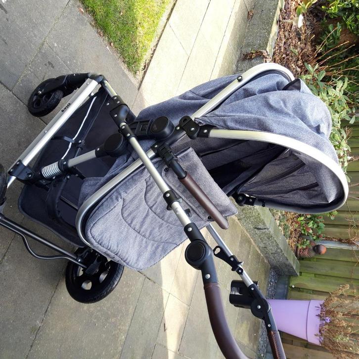 Ding kinderwagen, Kinderen en Baby's, Kinderwagens en Combinaties, Zo goed als nieuw, Combiwagen, Overige merken, Met autostoeltje