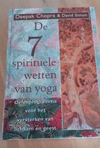 David Simon - De zeven spirituele wetten van yoga, Meditatie of Yoga, Zo goed als nieuw, Instructieboek, David Simon; Deepak Chopra