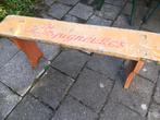 Vintage Champigneulles bier bankje, tuinbankje, mancave, Verzamelen, Merken en Reclamevoorwerpen, Ophalen, Gebruikt, Gebruiksvoorwerp