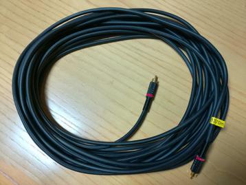 Interlink kabel HQ 6mm. 13,70m. VLS RCA plug 2st. beschikbaar voor biedingen