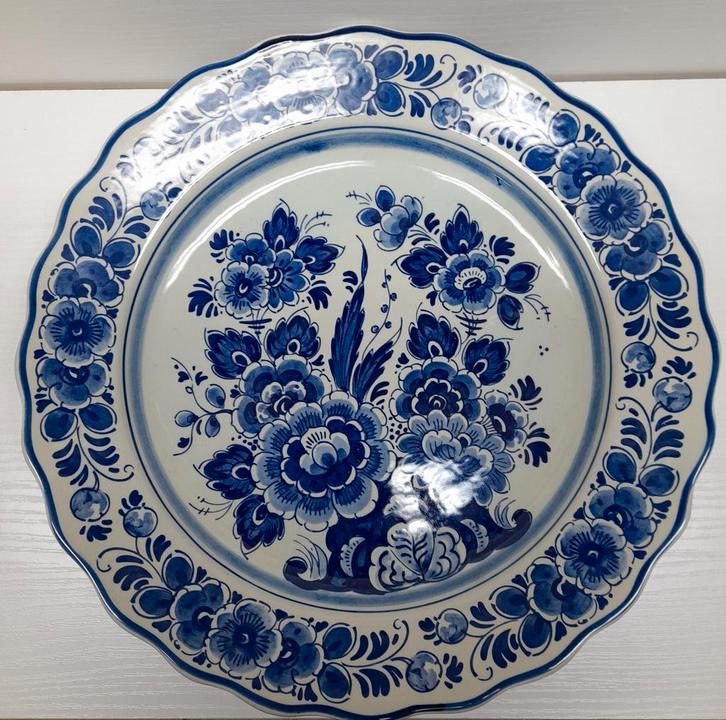 Delftsblauw Wandbord - Hollands Handwerk, Antiek en Kunst, Antiek | Wandborden en Tegels, Ophalen of Verzenden