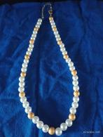 bijzonder mooie parel ketting in 2 kleuren, Overige materialen, Verstelbaar, Verzenden, Wit