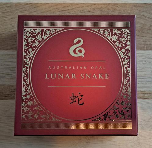Perth Mint Lunar 3 Snake/Slang 1oz zilver 2025 OPAL PROOF, Postzegels en Munten, Edelmetalen en Baren, Zilver, Ophalen of Verzenden