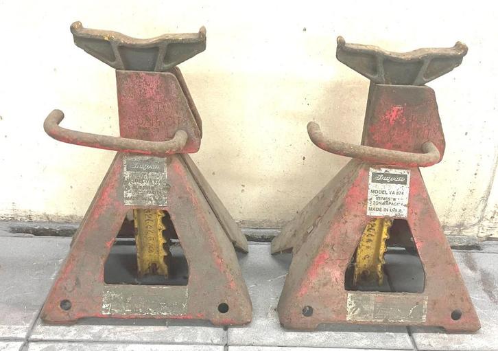 SNAP-ON assteunen set 2 ton heavy duty YA874., Auto diversen, Autogereedschap, Gebruikt, Ophalen