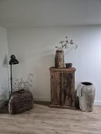 Railwood kast, Huis en Inrichting, Kasten | Dressoirs, Ophalen, Met deur(en), Sober, Eikenhout