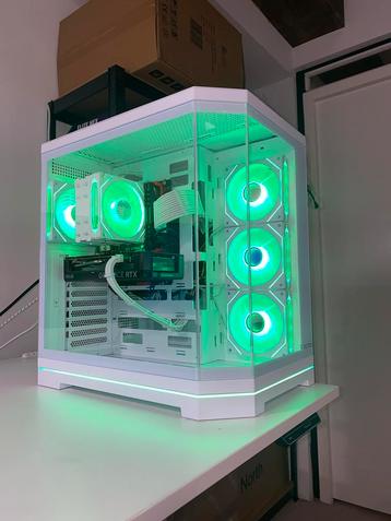 Witte Game PC | RTX 4060 | beschikbaar voor biedingen